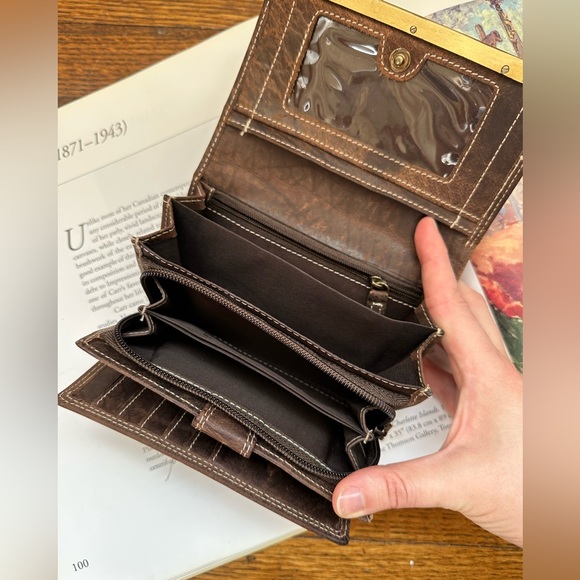 Wallet leather / Portmanteau - Picture 8 of 12